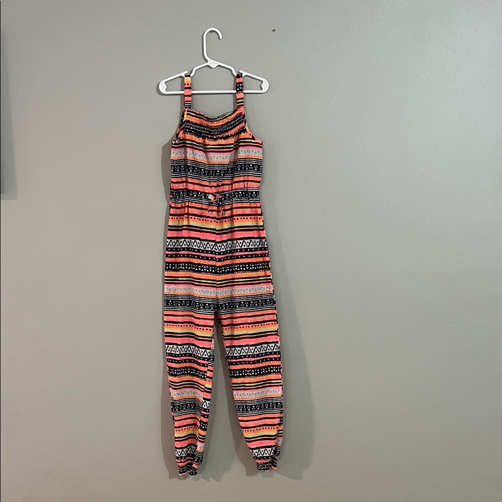 Freestyle Revolution Striped Kids Bodysuit - Pink, Orange, Black